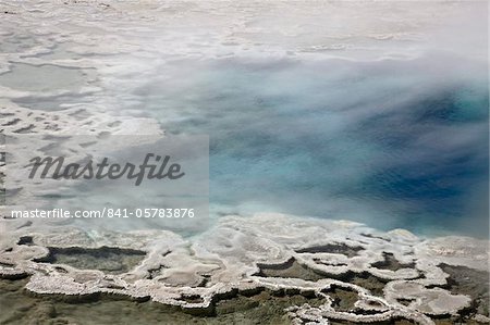 Artemesia Geyser Pool, Yellowstone National Park, UNESCO World Heritage Site, Wyoming, United States of America, North America