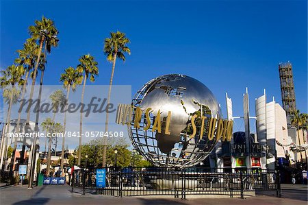 Globe at Universal Studios, Hollywood in Los Angeles, California, United States of America, North America