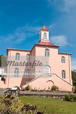 Historic Sharon Morovian Church, Barbados, Windward Islands, West Indies, Caribbean, Central America