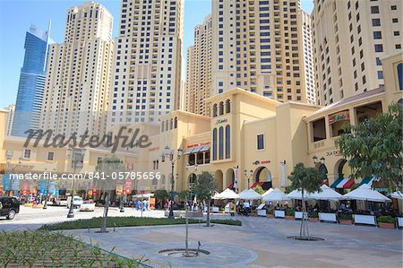 The Walk At Jumeirah Beach Residence Dubai Marina Dubai United Arab Emirates Middle East Stock Photo Masterfile Rights Managed Artist Robertharding Code 841