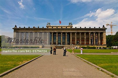 The Egyptian Museum, on the Museum Island, Berlin, Germany, Europe