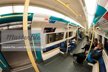 Jubilee Line train at Southwark Station, London, England, United Kingdom, Europe Jubilee Line train at Southwark Station, London, England, United Kingdom, Europe