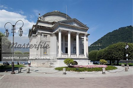 Tempio Voltiano, Como, Lake Como, Lombardy, Italy, Europe
