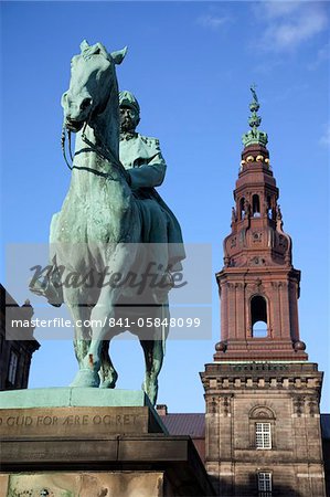 Christiansborg Palace, Copenhagen, Denmark, Scandinavia, Europe
