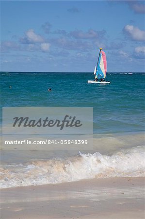 Catamaran, Bavaro Beach, Punta Cana, Dominican Republic, West Indies, Caribbean, Central America