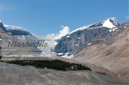 Columbia Icefield, Jasper National Park, UNESCO World Heritage Site, Alberta, Rocky Mountains, Canada, North America