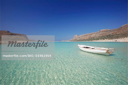Balos Bay and Gramvousa, Chania, Crete, Greek Islands, Greece, Europe