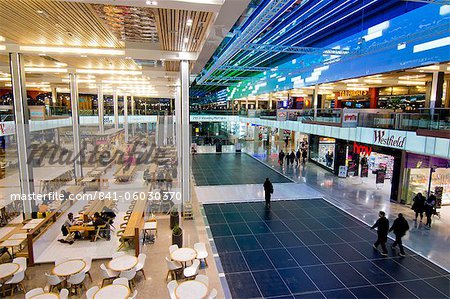 Interior Of Westfield Shopping Centre Stratford London England