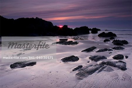 Combesgate Beach, Devon, England, United Kingdom, Europe