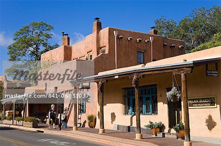 Store on Old Santa Fe Trail, Santa Fe, New Mexico, United States of America, North America