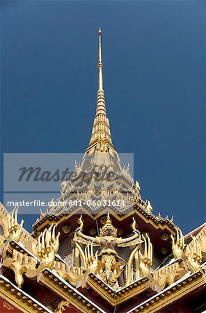 Wat Phra Kaeo Complex (Grand Palace Complex), Bangkok, Thailand, Southeast Asia, Asia