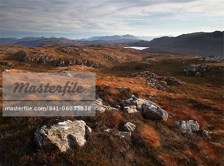 A beautiful view from Plockton Crags, Plockton, Ross Shire, Scotland, United Kingdom, Europe