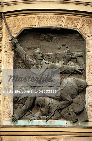 First World War memorial, Andrassy ut, Budapest, Hungary, Europe