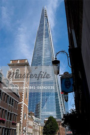The Shard, the tallest building in Western Europe, designed by Renzo Piano, London Bridge, London, SE1, England, United Kingdom, Europe