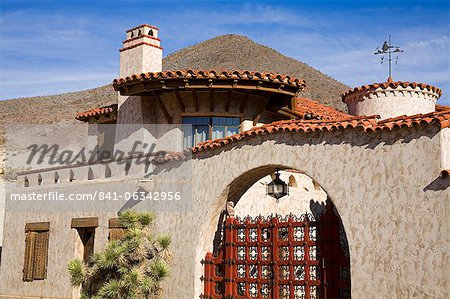 Scotty's Castle in Death Valley National Park, California, United States of America, North America
