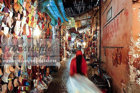 In the souk, Marrakech, Morocco, North Africa, Africa