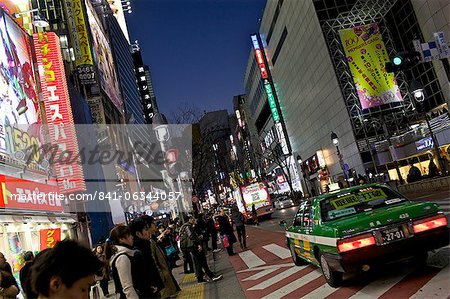 Street scene, Shibuya, Tokyo, Japan, Asia Street scene, Shibuya, Tokyo, Japan, Asia