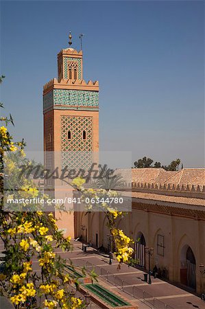 Africa, North Africa, Morocco, Marrakesh, D'El Mansour Mosque