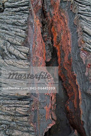 Lava flow, Fernandina Island, Galapagos Islands, UNESCO World Heritage Site, Ecuador, South America