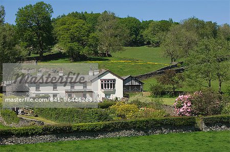 Castle Farm, Sawrey, the marital home of Beatrix Potter, famous author of children's stories, Lake District National Park, Cumbria, England, United Kingdom, Europe