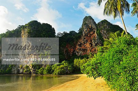 Railay East Bay, Rai Leh (Railay), Andaman Coast, Krabi Province, Thailand, Southeast Asia, Asia