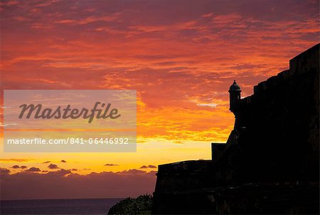 The colonial town, San Juan, Puerto Rico, West Indies, Caribbean, United States of America, Central America