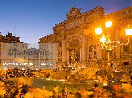 Trevi Fountain, Rome, Lazio, Italy, Europe