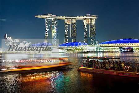Marina Bay Sands, Marina Bay, Singapore, Southeast Asia, Asia Marina Bay Sands, Marina Bay, Singapore, Southeast Asia, Asia