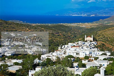 Traditional village of Lefkes, Paros, Cyclades, Aegean, Greek Islands, Greece, Europe