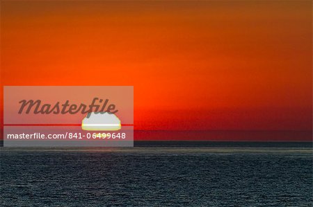 Sunrise, Gulf of California (Sea of Cortez), Baja California, Mexico, North America