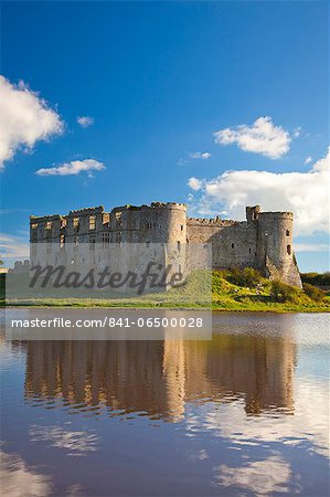 Carew Castle, Pembrokeshire, Wales, United Kingdom, Europe
