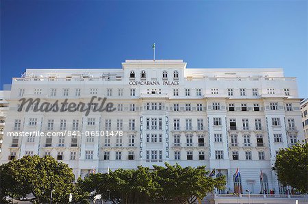 Copacabana Palace Hotel, Avenida Atlantica, Copacabana, Rio de Janeiro, Brazil, South America