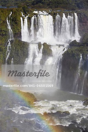 Iguacu Falls, Iguacu National Park, UNESCO World Heritage Site, Parana, Brazil, South America