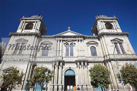 Cathedral in Plaza Pedro Murillo, La Paz, Bolivia, South America