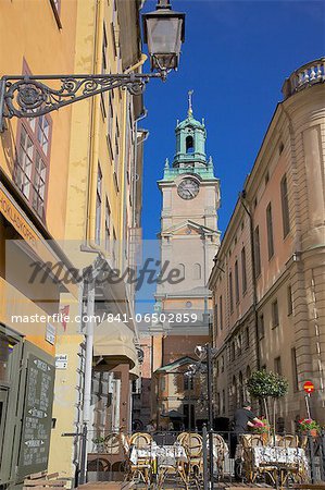 Stortorget Square cafes, Gamla Stan, Stockholm, Sweden, Scandinavia, Europe