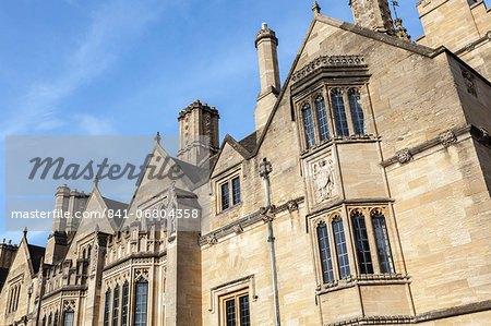 Student accommodation in Magdalen College, Oxford, Oxfordshire, England, United Kingdom, Europe
