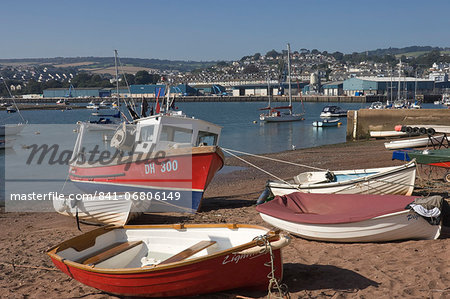 Harbour view, Teignmouth, Devon, England, United Kingdom, Europe Harbour view, Teignmouth, Devon, England, United Kingdom, Europe