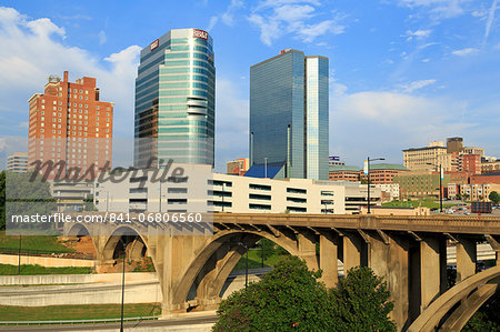 Downtown skyline, Knoxville, Tennessee, United States of America, North America