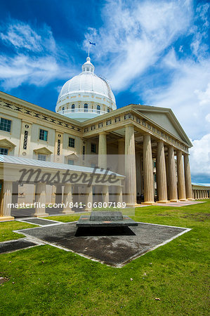 Parliament building of Palau on the Island of Babeldoab, Palau, Central Pacific, Pacific