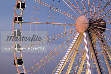 The Wheel of York at dusk, York, Yorkshire, England, United Kingdom, Europe