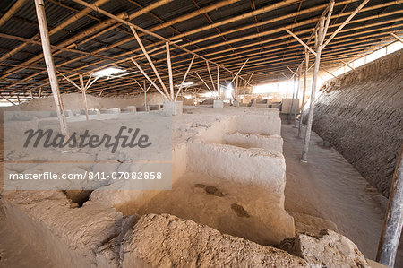 Tucume Archaeological Complex and Royal Tombs Site Museum near Chiclayo, Peru, South America