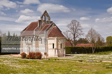 Built in the 12th century, Chapelle Saint Lazare, once part of a leper colony dependent on the hospice of Saint-Aignan, Loir-et-Cher, Centre, France, Europe
