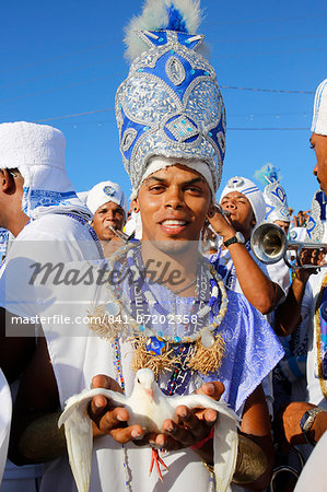 Salvador carnival in Pelourinho, Bahia
