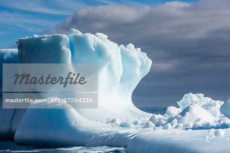 Iceberg in Hercules Bay, South Georgia, Southern Ocean, Polar Regions