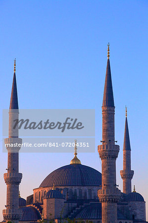 Blue Mosque (Sultan Ahmet Camii), UNESCO World Heritage Site, Istanbul, Turkey, Europe