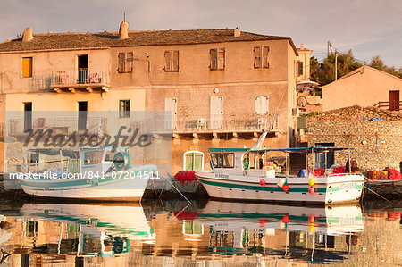 Fishing boat, Centuri Port, Corsica, France, Mediterranean, Europe