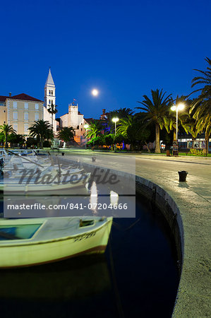 Fishing boat in the harbour of Supertar, Brac Island, Dalmatia, Croatia, Europe