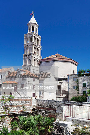 St. Dominus (Sveti Duje) Cathedral, Diocletian's Palace, UNESCO World Heritage Site, Split, Dalmatia, Croatia, Europe
