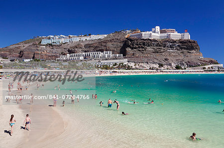 Playa de los Amadores, Gran Canaria, Canary Islands, Spain, Atlantic, Europe