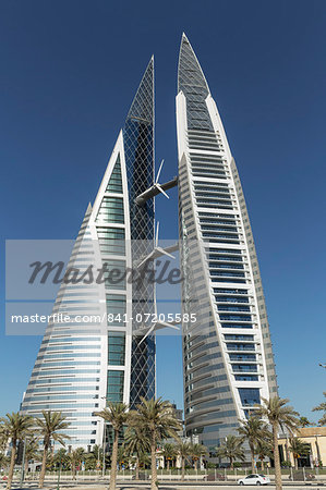 Bahrain World Trade Center, Manama, Bahrain, Middle East